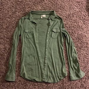 Button down long sleeve shirt